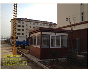 安徽烏江鋼結構崗亭柵欄道閘